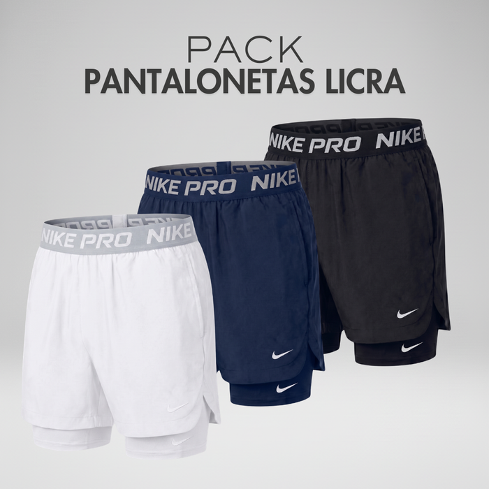 1006 - Pack x3 Nike Pro Licra