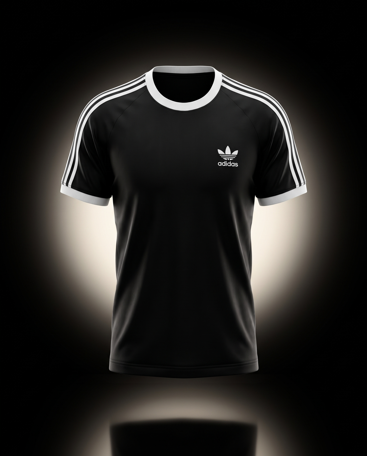 Camiseta clásica negra