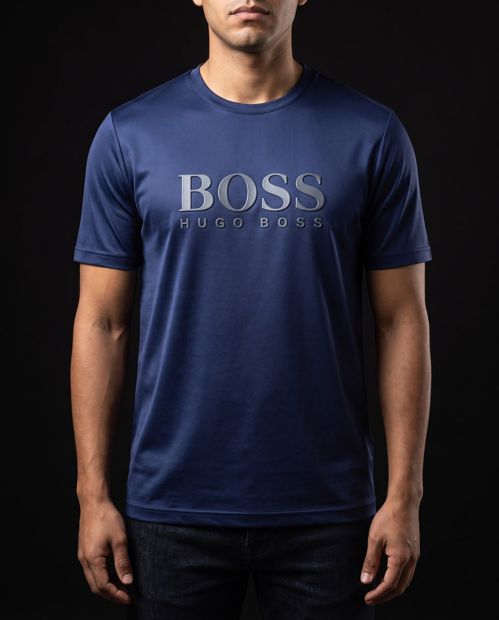 Camiseta Hugo Boss azul navy